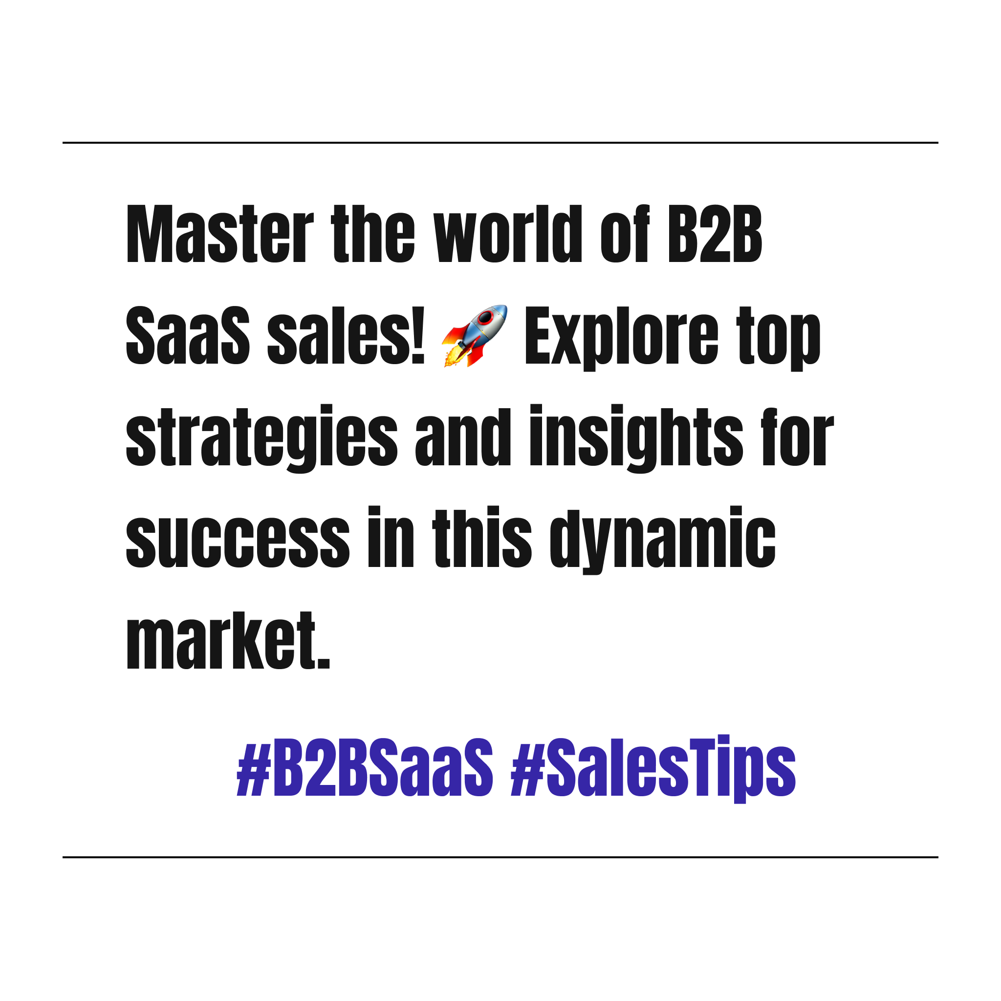 The Art Of Selling B2B SaaS. Proven Strategies For Growth - Bruxt | B2B ...